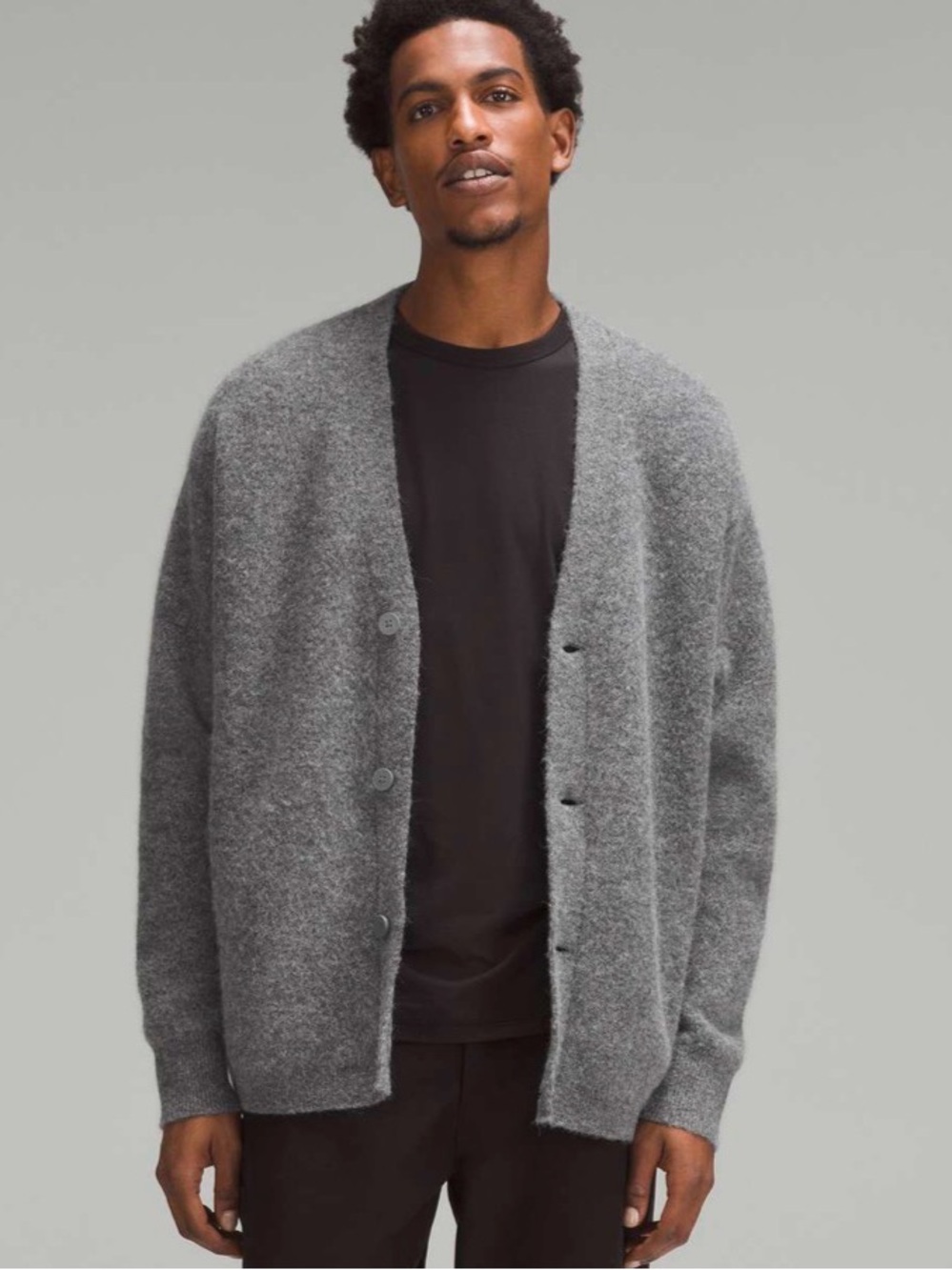 Lululemon Alpaca Wool-Blend Cardigan Sweater